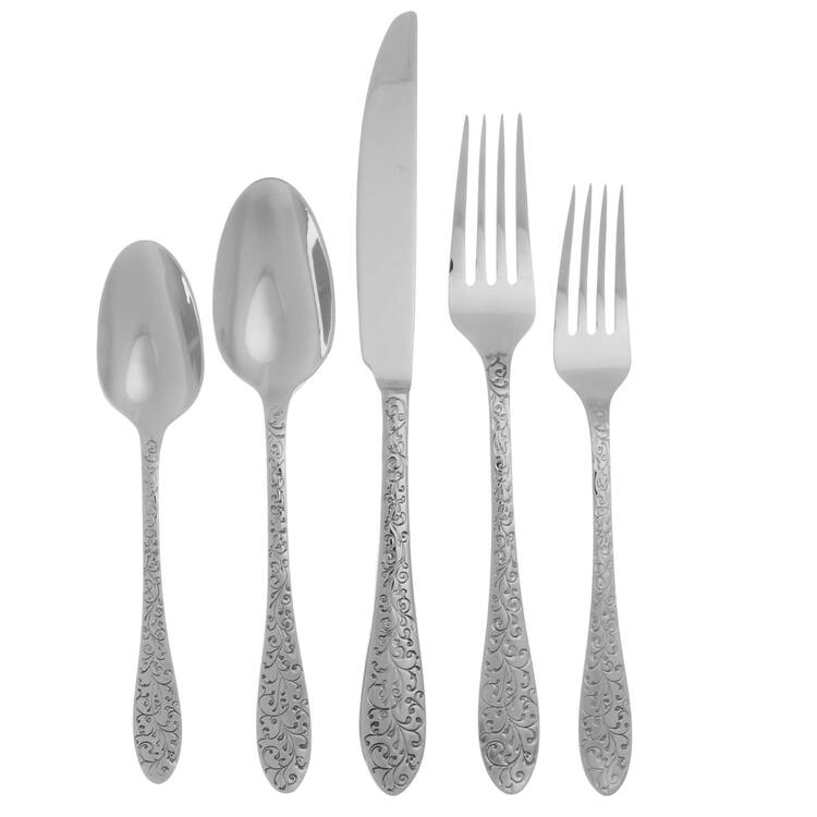 Ivy Flourish (Stainless) 5 Piece Place Setting