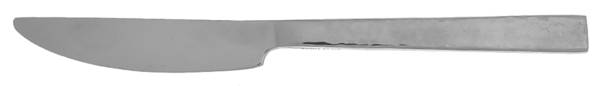 Chef's Table Hammered (Stainless) Flat Handle Master Butter Knife