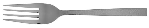 Chef's Table Hammered (Stainless) Medium Solid Cold Meat Serving Fork