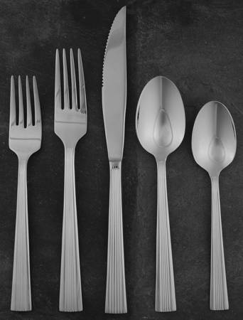 Corbett (Stainless) 5 Piece Place Setting