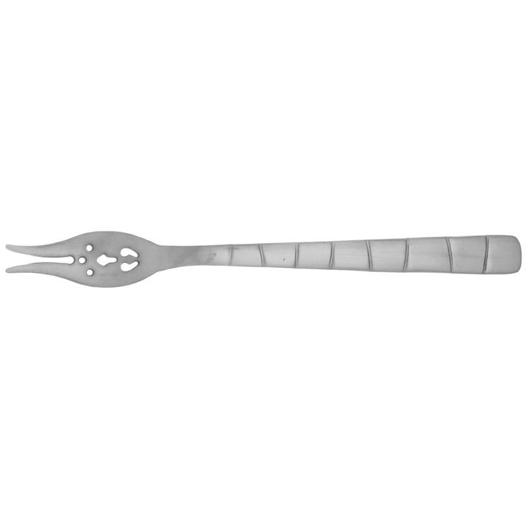 Logan Square Satin (Stainless) Olive Fork with Short Handle HC