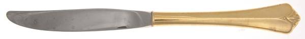 Golden Westgate (Gold Electroplate) Modern Hollow Knife