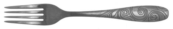 Swell (Stainless) Individual Salad Fork