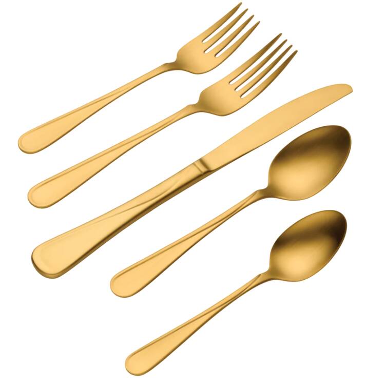 Flight Gold (Gold Electroplate) by Oneida Silver