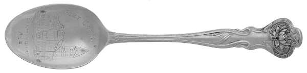 Pond Lily (Sterling, 1900) Souvenir Spoon (Five O'Clock)