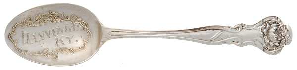 Pond Lily (Sterling, 1900) Souvenir Spoon (Five O'Clock Spoon)