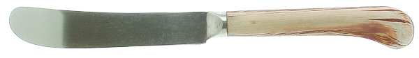 Aspen (Stainless, Honey-Light Brown Wood) Old French Hollow Pistol Knife