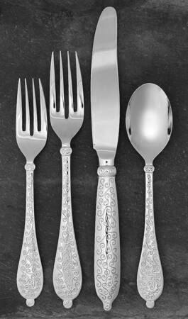 Casba (Stainless) 4 Piece Place Setting