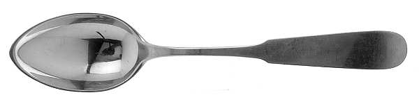 Fiddle (Sterling, 1800) Demitasse Spoon by Porter Blanchard