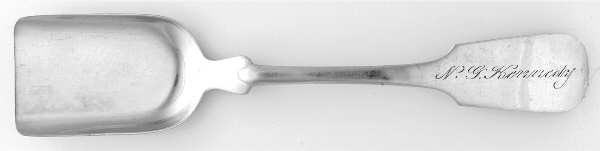 Fiddle (Sterling, 1800) Sugar Shovel