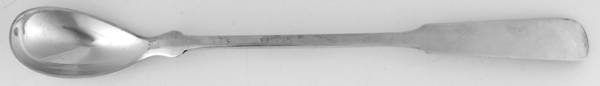 Fiddle (Sterling, 1800) Iced Tea Spoon