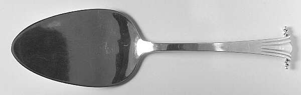 Georgian Scroll (Sterling, 1900) Solid Pastry Server