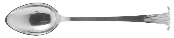 Georgian Scroll (Sterling, 1900) Dessert/Oval Soup Spoon