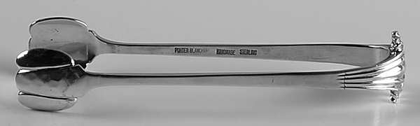 Georgian Scroll (Sterling, 1900) Small Sugar Tongs