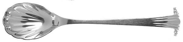 Georgian Scroll (Sterling, 1900) Sugar Shell Spoon
