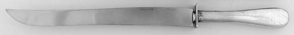 Hume Tip (Sterling, 1800) Large Stainless Blade Roast Carving Knife