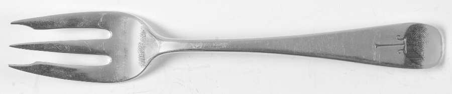 Hume Tip (Sterling, 1800) 3-Tine Salad Fork