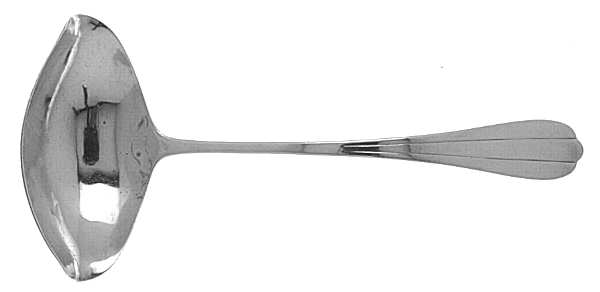 Lotus (Sterling, 1920) Solid Gravy Ladle