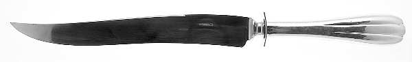 Lotus (Sterling, 1920) Large Stainless Blade Roast Carving Knife