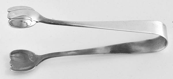 Lotus (Sterling, 1920) Small Sugar Tongs