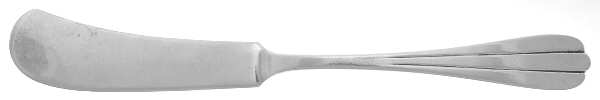 Lotus (Sterling, 1920) Flat Handle Master Butter Knife