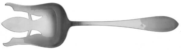 Pointed (Sterling, 1800) Oversize Solid Salad Servng Fork