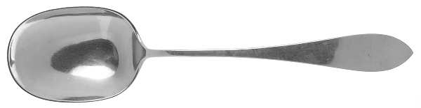 Pointed (Sterling, 1800) Solid Salad Serving Spoon