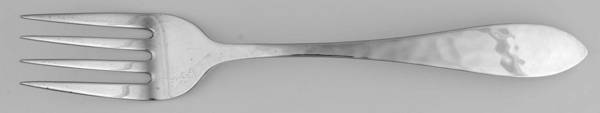 Pointed (Sterling, 1800) Individual Salad Fork