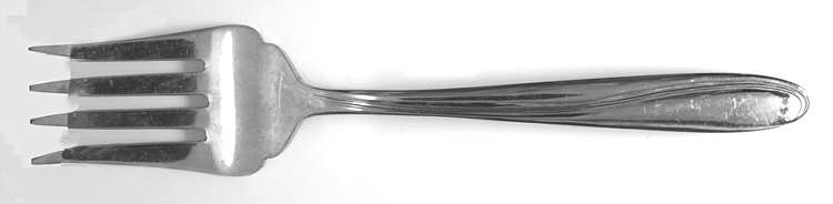 Latham Small Solid Cold Meat Serving Fork