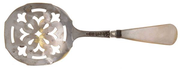 Flatware (Sterling Bolster) Pearl Handle Tomato Server