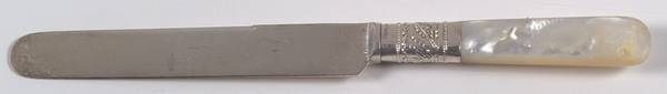 Flatware (Sterling Bolster) Pearl Handle Breakfast Knife