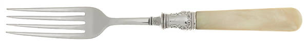 Flatware (Sterling Bolster) Pearl Handle Fork