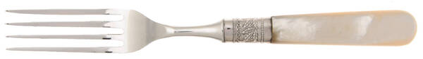 Flatware (Sterling Bolster) Pearl Handle Fork
