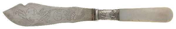 Flatware (Sterling Bolster) Pearl Handle Master Butter
