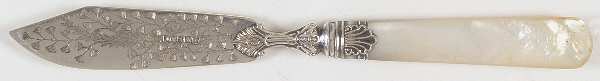 Flatware (Sterling Bolster) Pearl Handle Individual Fish Knife