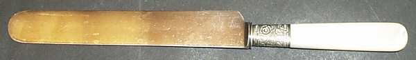 Flatware (Sterling Bolster) Blunt Hollow Knife