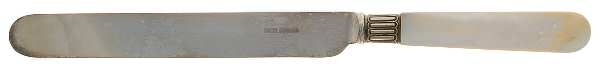 Flatware (Sterling Bolster) Blunt Hollow Knife