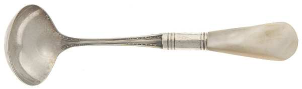 Flatware (Sterling Bolster) Pearl Handle Cream Ladle
