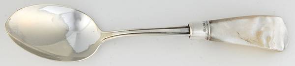 Flatware (Sterling Bolster) Pearl Handle Teaspoon