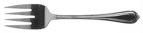 Ansonia (Stainless) Medium Solid Cold Meat Serving Fork