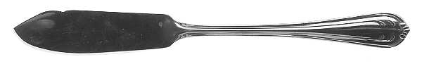 Ansonia (Stainless) Flat Handle Master Butter Knife