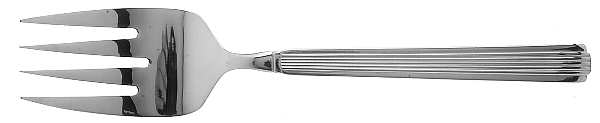 Brighton (Stainless) Medium Solid Cold Meat Serving Fork