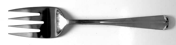 Courtland (Stainless) Medium Solid Cold Meat Serving Fork
