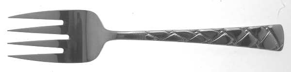 Cranbrook (Stainless) Medium Solid Cold Meat Serving Fork