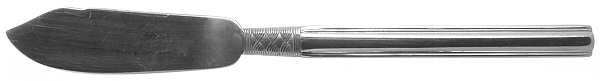 Crossroads (Stainless) Flat Handle Master Butter Knife