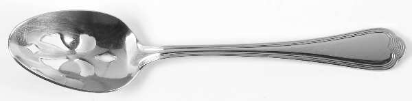 Fairisle (Stainless) Pierced Tablespoon (Serving Spoon) by Pfaltzgraff