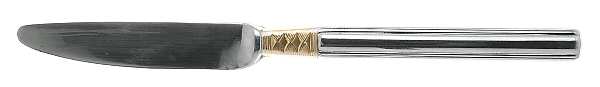 Golden Crossroads (Stainless, Gold Accent) New French Hollow Knife
