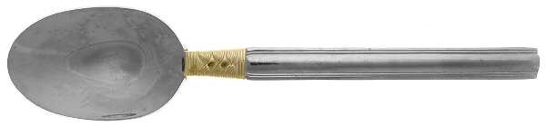 Golden Crossroads (Stainless, Gold Accent) Place/Oval Soup Spoon