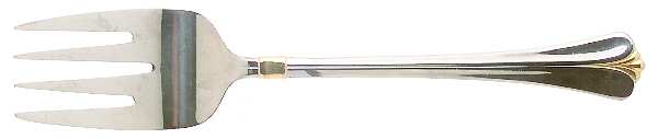 Golden Ellington Medium Solid Cold Meat Serving Fork