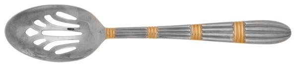 Golden Strata Pierced Tablespoon (Serving Spoon)